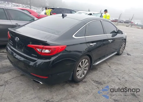2016 Hyundai Sonata Sport from USA, damaged, VIN 5NPE34AF5GH380571